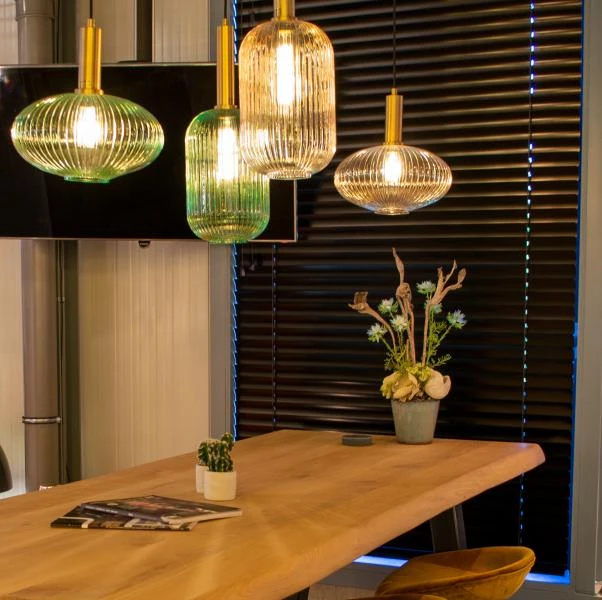 Lucide MALOTO - Pendant light - Ø 30 cm - 1xE27 - Green - atmosphere 4